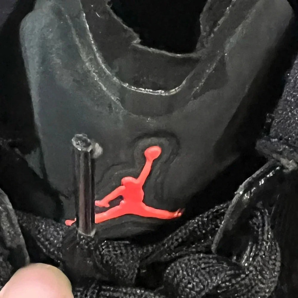 FINAL PRICE Nike Jordan Zion 1 Black Basketball Sneakers - Picture 9 of 9